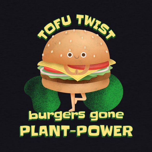 Tofu Twist: Burgers Gone Plant-Power by Creative Cartoon